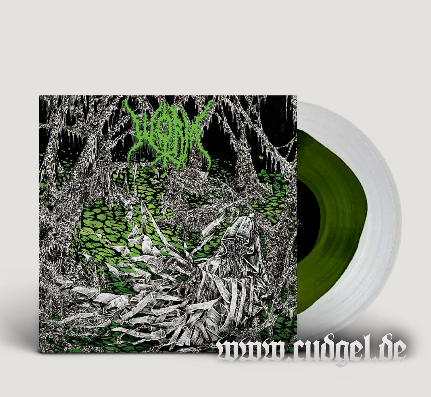 WORM - gloomlord LP swamp green clear vinyl (B3)