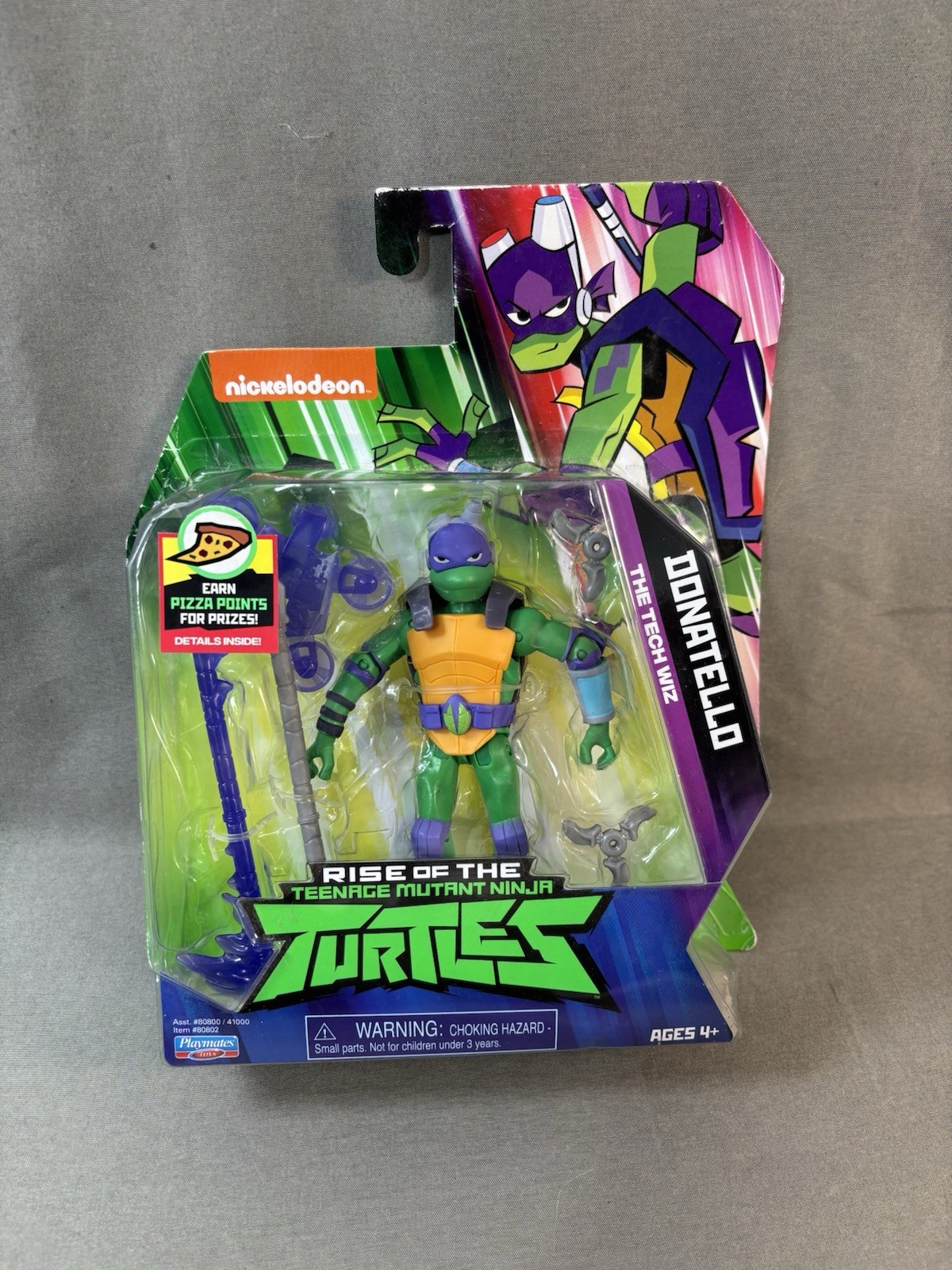 Nickelodeon Rise Of The Teenage Mutant Ninja Turtles Donatello TheTechWiz Figure