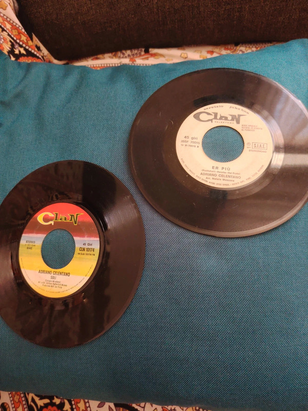 Lotto 2 dischi vinile 45 giri