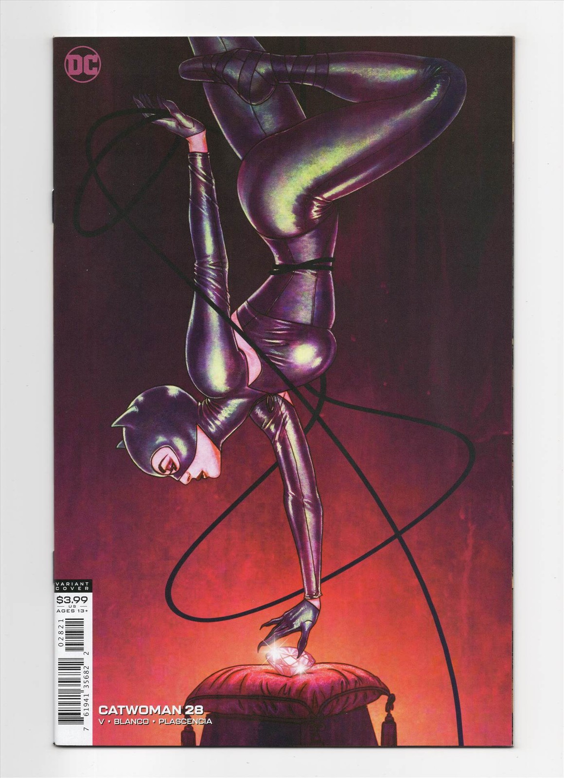 Catwoman #28 quasi nuovo + Jenny Frison variante 2021 copertina B DC Comics