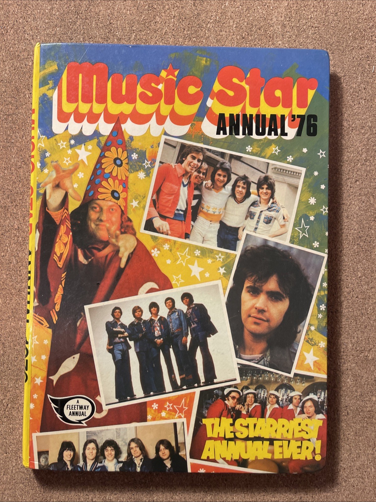 Music Star Annual '76 VGC Unclipped, 1 Puzzle Page filled in, Bay City Rollers