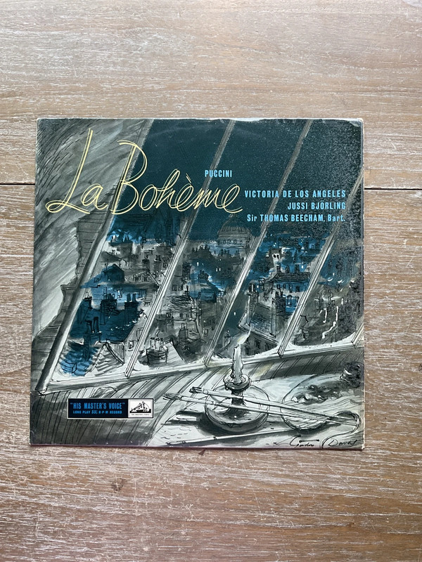 Vinyle 33 tours – La Bohème – Puccini
