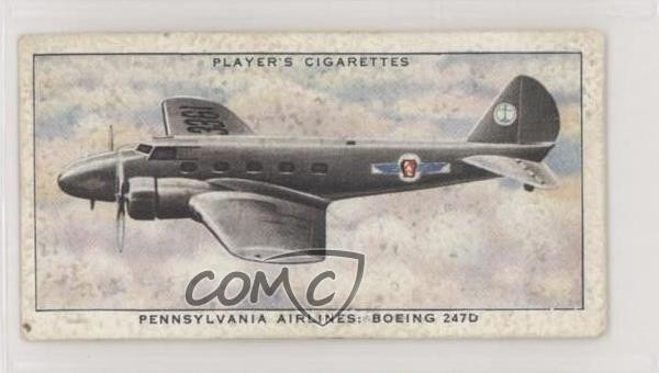 1936 Player's International Air Liners Tabacco #46 1u6