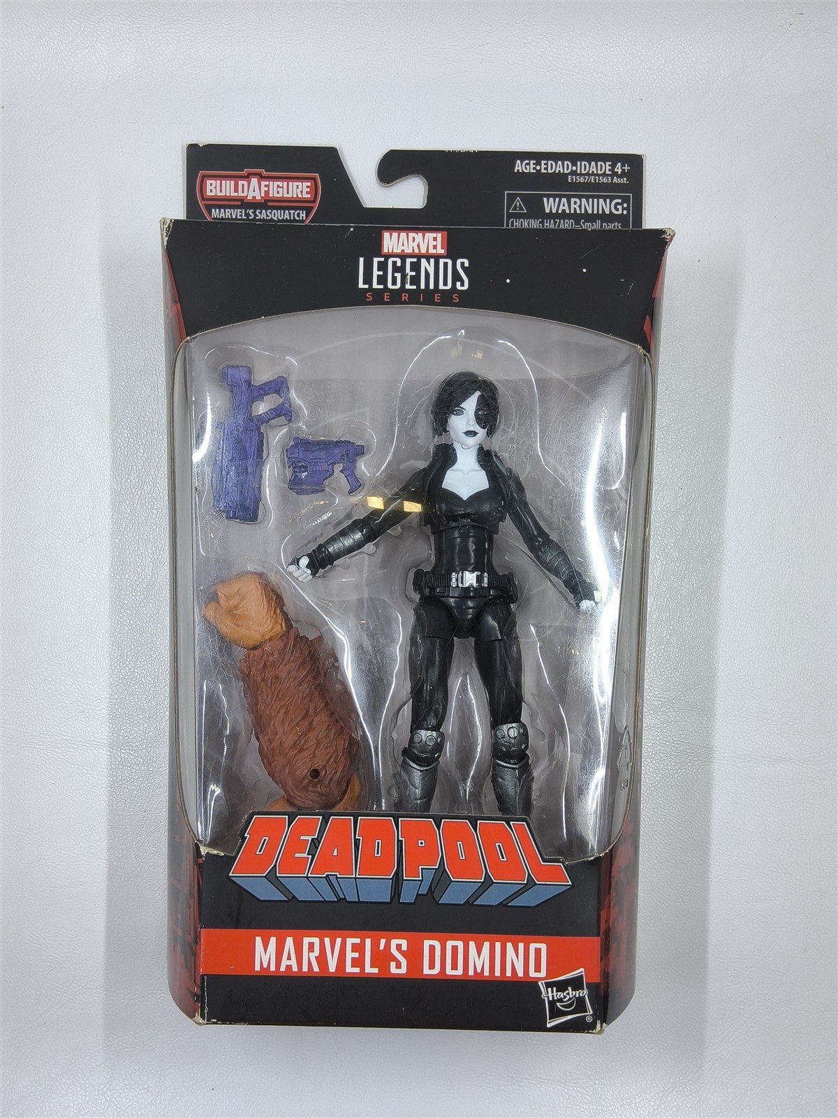 Hasbro Marvel Legends Series Modellino Domino Deadpool con accessori BAF