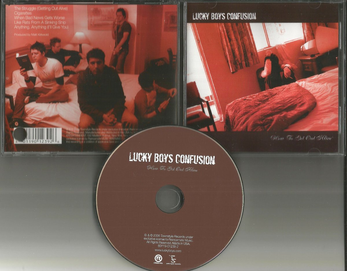 Am Taxi LUCKY BOYS CONFUSION How to get out Alive OUT OF PRINT 2006 USA SELLER