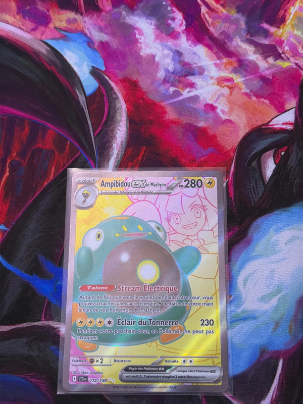 Carte Pokémon Ampibidou EX 172/159