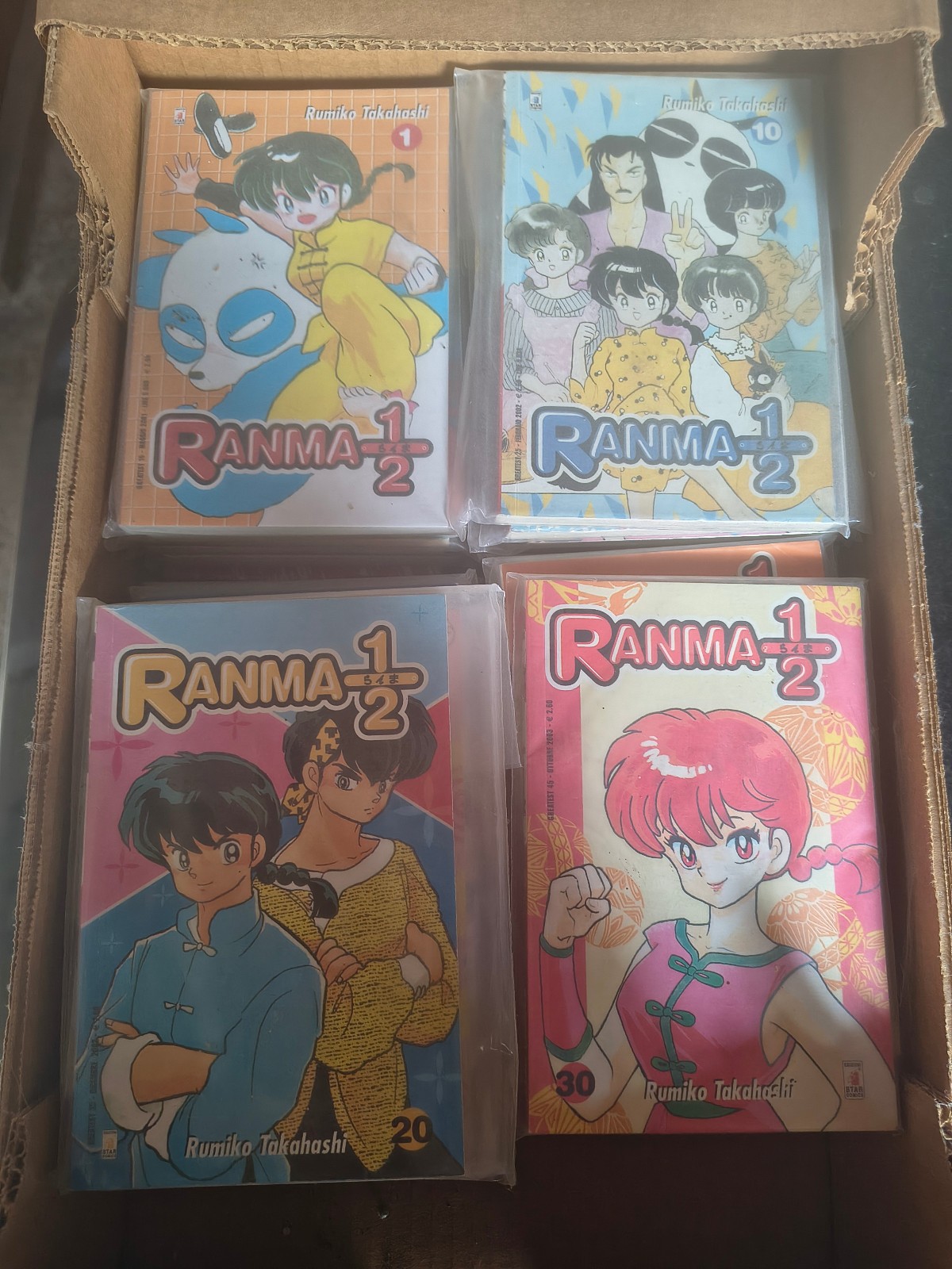Fumetto Manga Ranma 1/2 2001 collezione completa