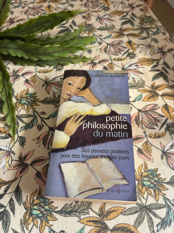 Petite philosophie du matin Catherine Rambert
