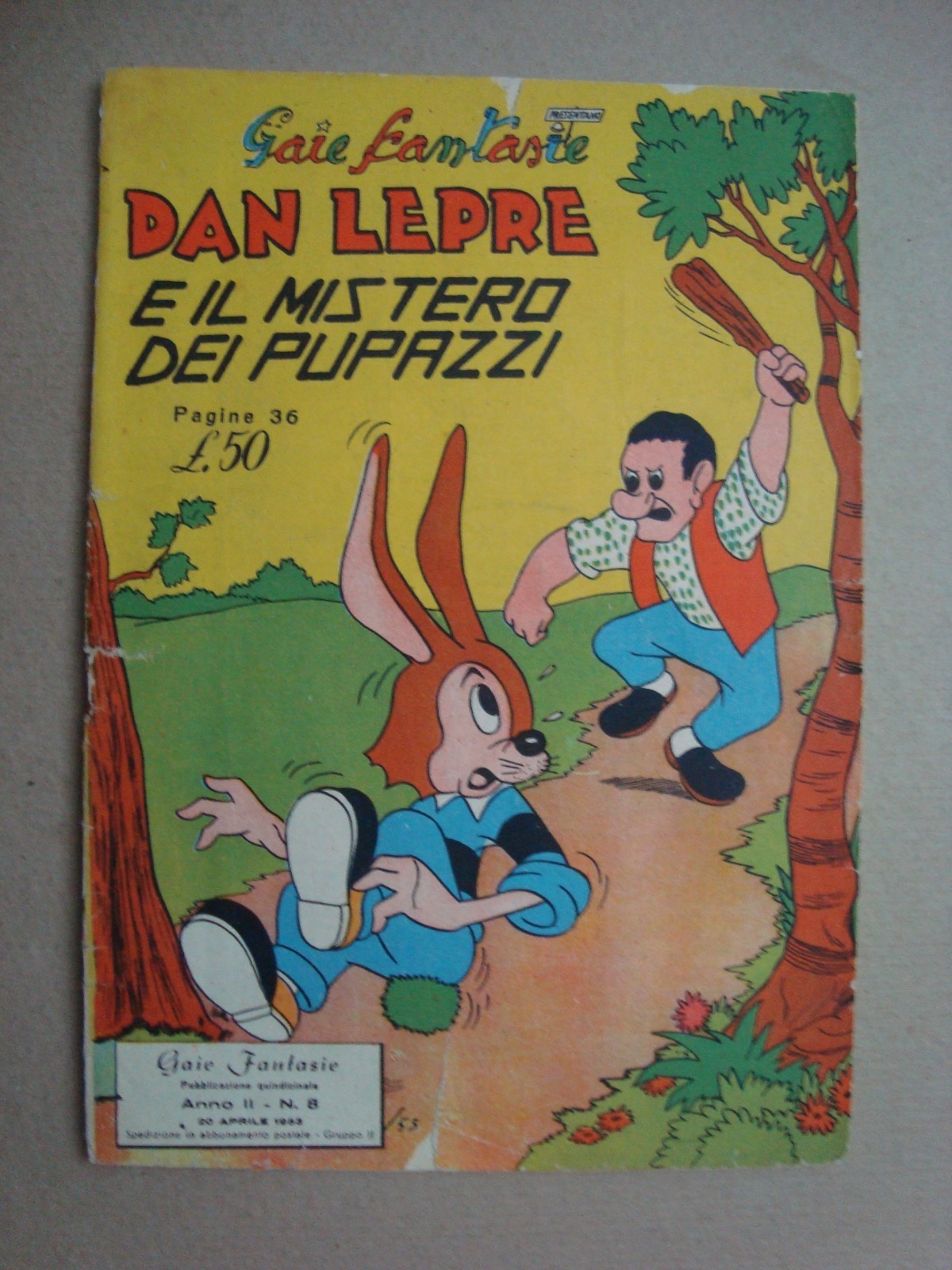 gaie fantasie n° 8 albo d'oro ed.alpe 1953