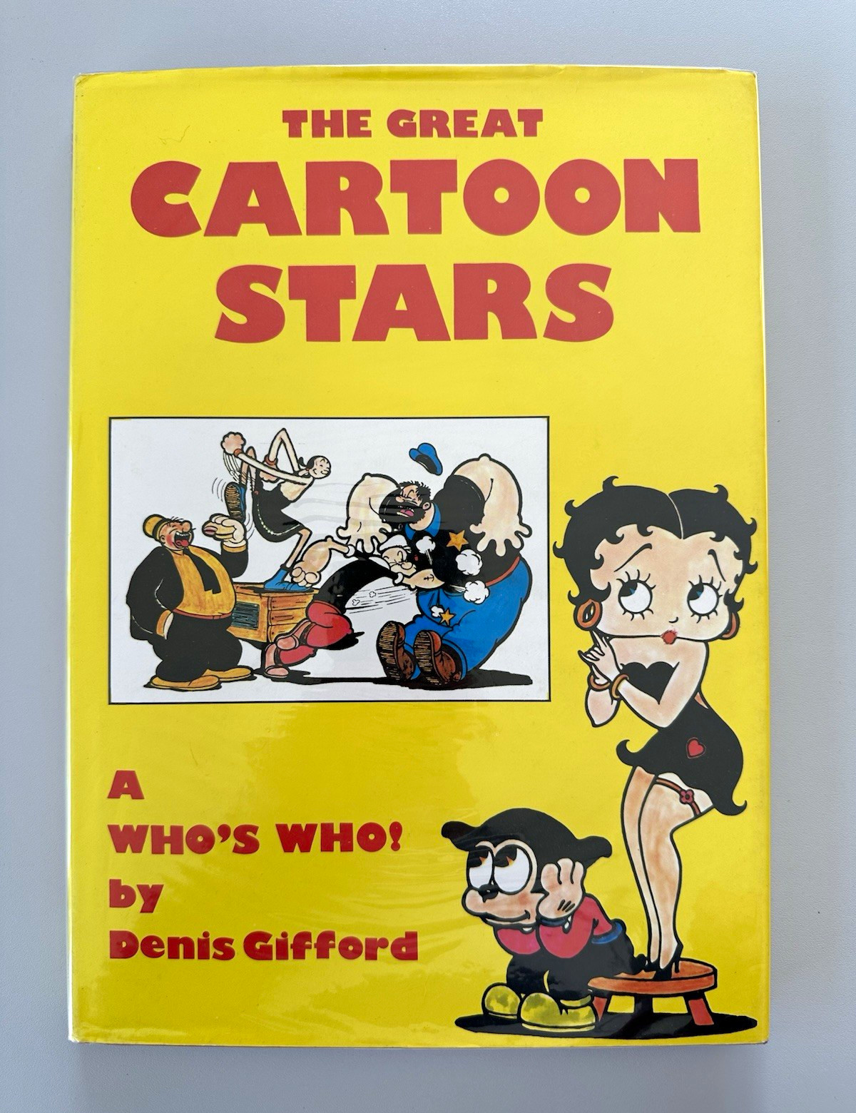 The Great Cartoon Stars: Who's Who 1st Ed 1988 Denis Gifford Hardback