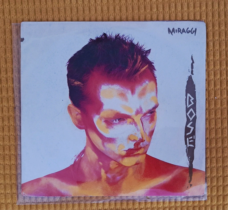 Miguel Bosè - Miraggi - 45 giri 1984 - sigla di Premiatissima