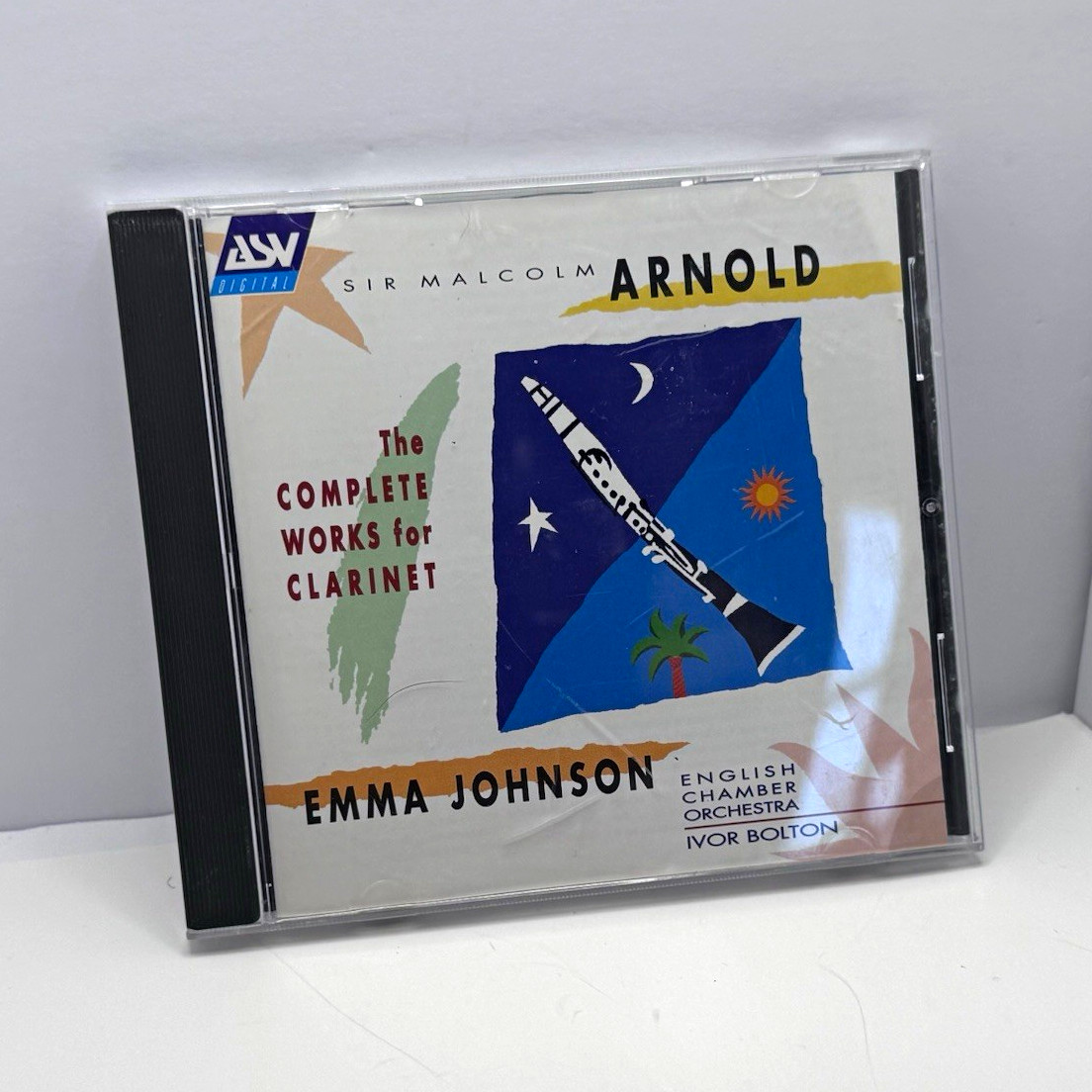 ASV Digital The Complete Works for Clarinet CD Album 1995 Arnold CD DCA 834