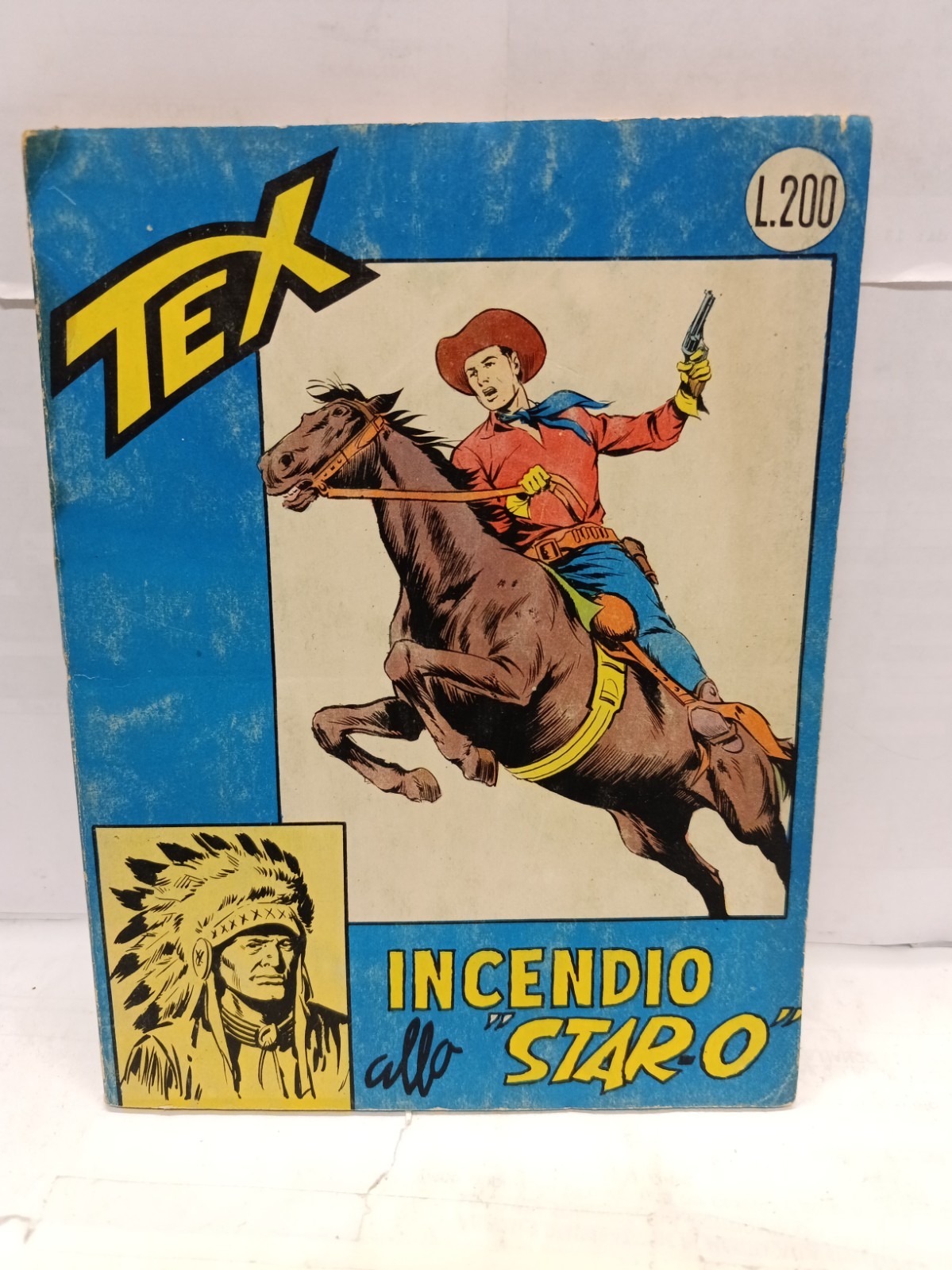 TEX 3 stelle n°42 £200-ago.1967 aut.2926- con MG-no continua-ed.piccola-sc18