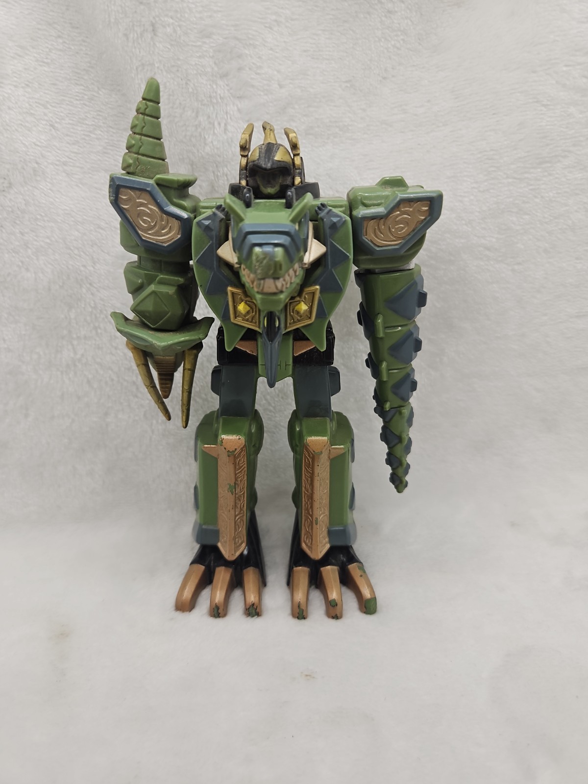Modellino Triasaurus Rex Megazord Power Rangers Dino Thunder completo Bandai 2004
