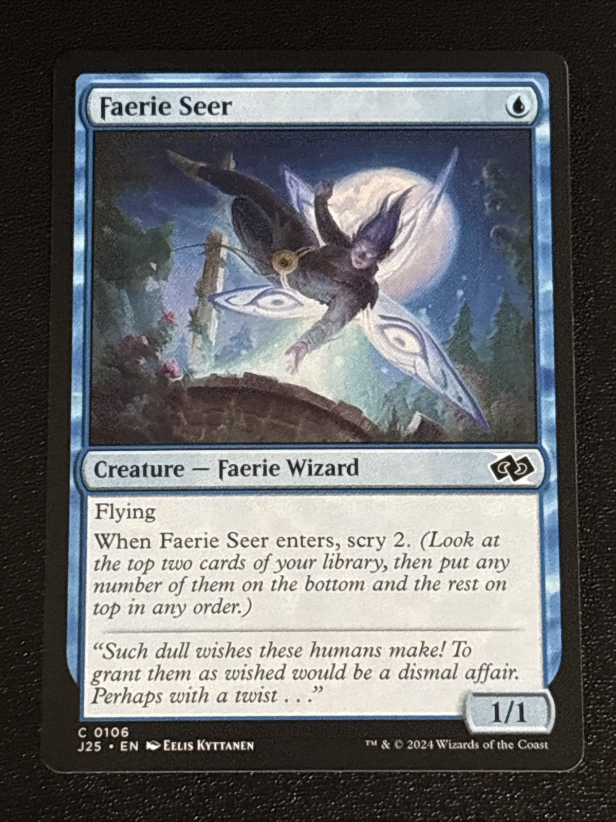 MTG Foundations Jumpstart Faerie Seer 0106 NM