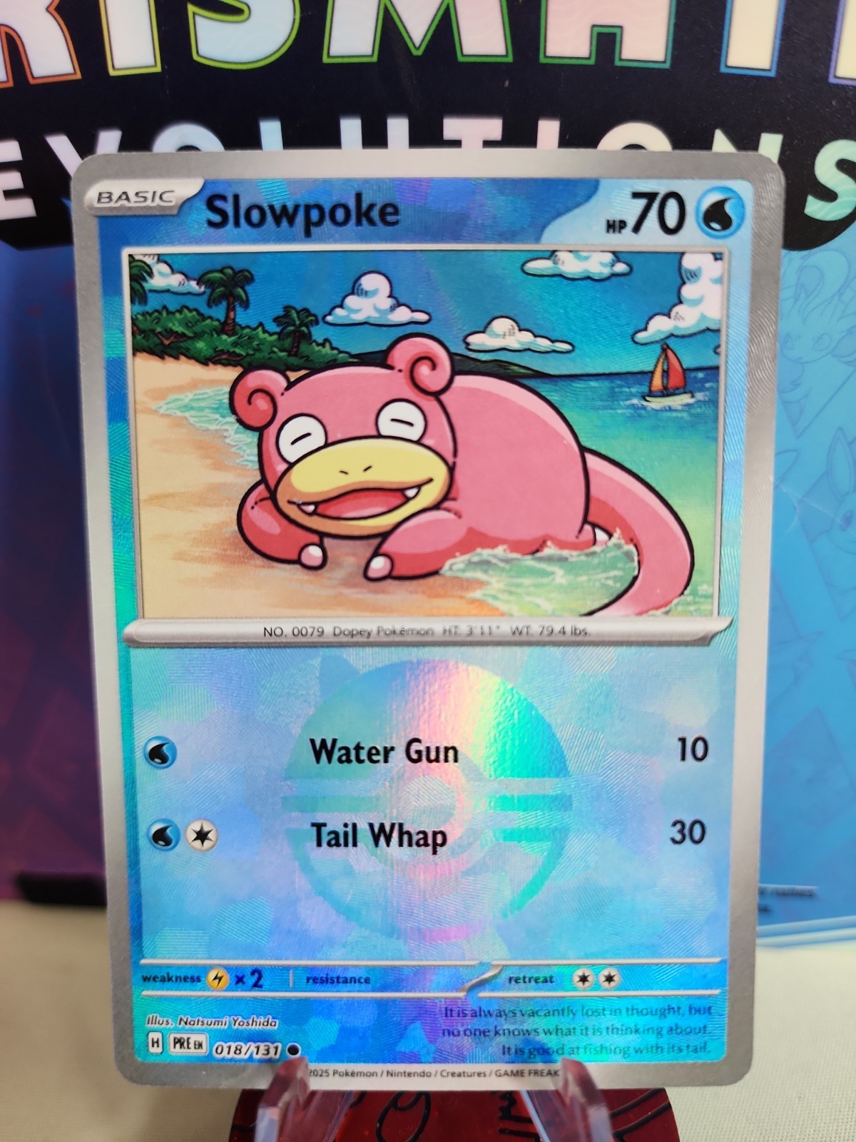 Pokemon Slowpoke 018/131 Reverse Holo (NM)