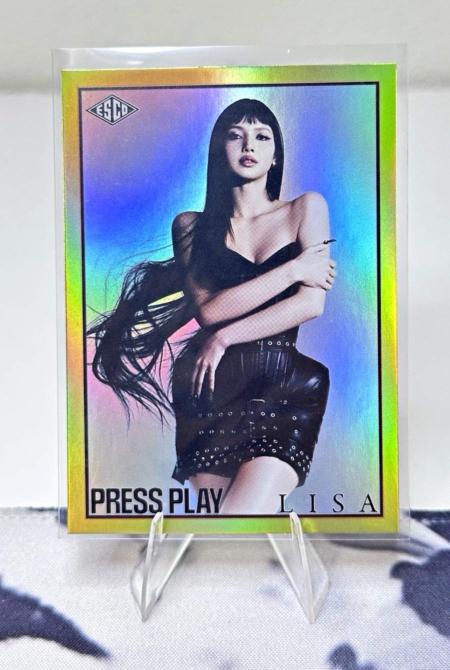 ESCO Lisa Press Play 2026 Serial Numbered Limited Edition Trading Card #35/600