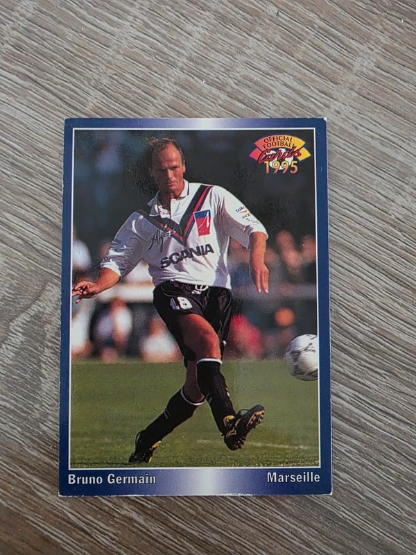 Carte Panini Bruno Germain – Marseille 1995