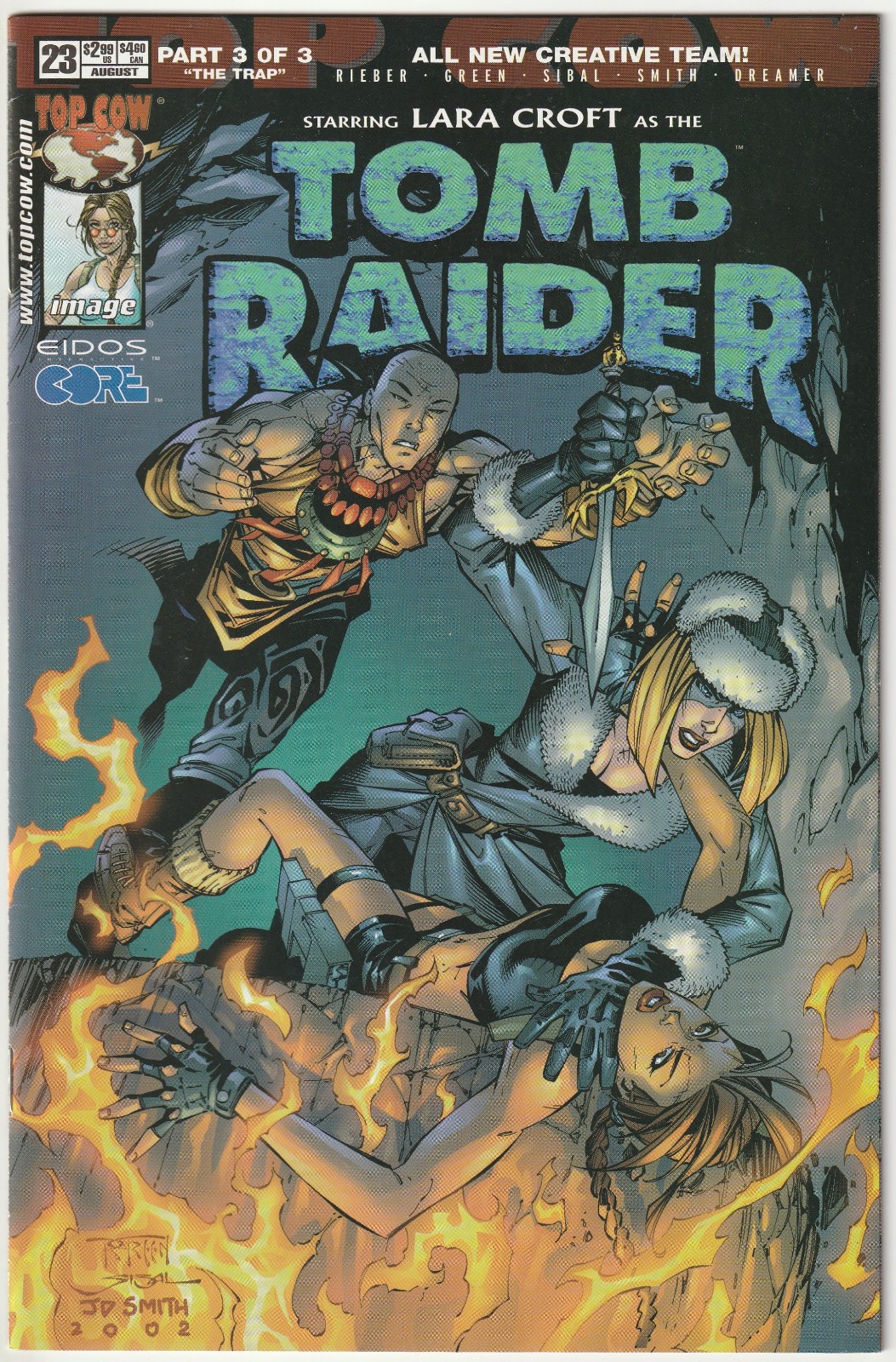 ✪ TOMB RAIDER: THE SERIES Vol.1 #23 Image Comics 2002 US-COMICHEFT NUOVO TOP Z0-1