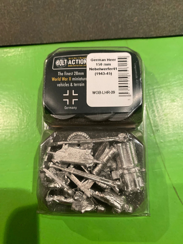 Warlord games bolt Action german heer nebelwerfer 41