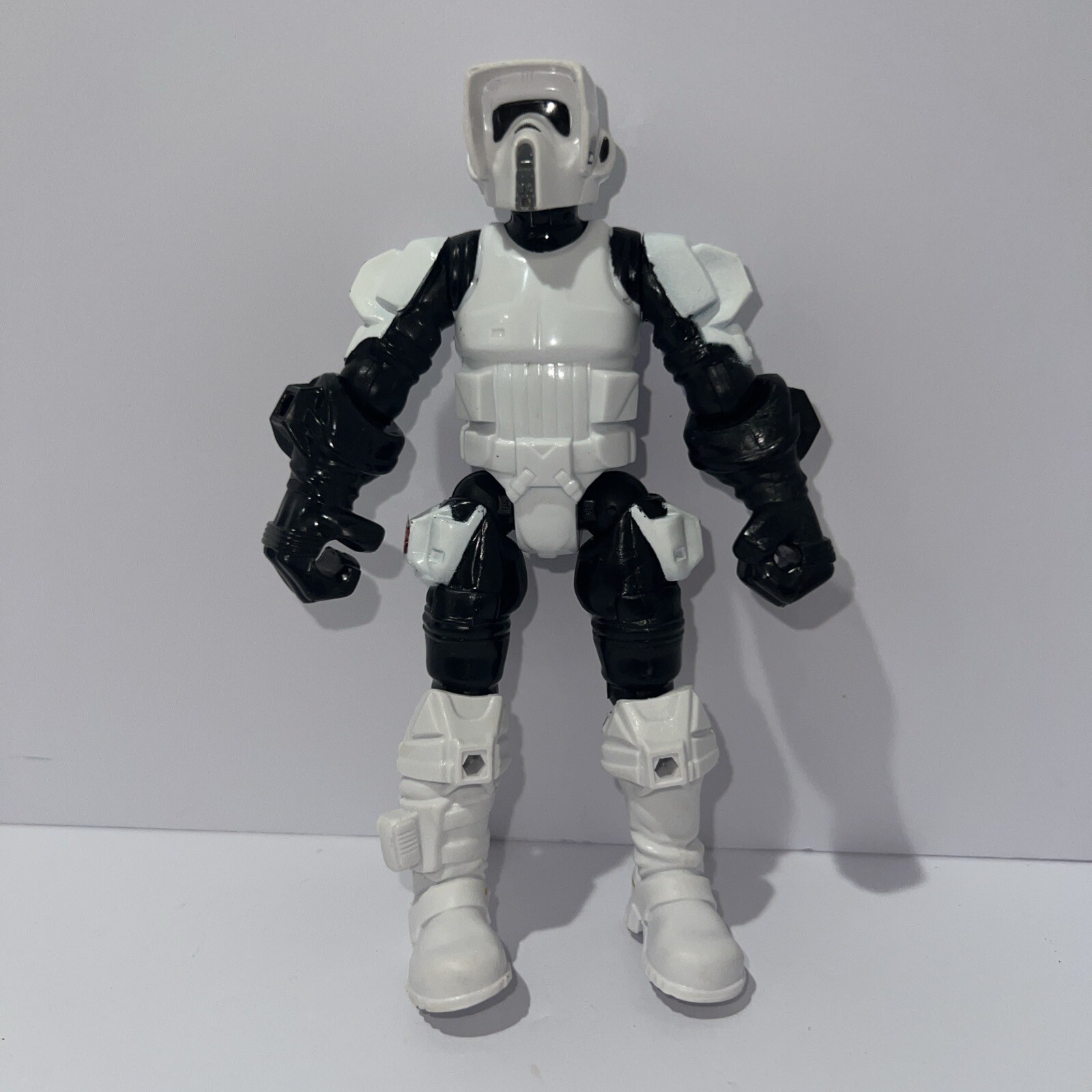 ACTION FIGURE BIKER SCOUT STAR WARS 3,5” HASBRO GIOCATTOLO IN PLASTICA