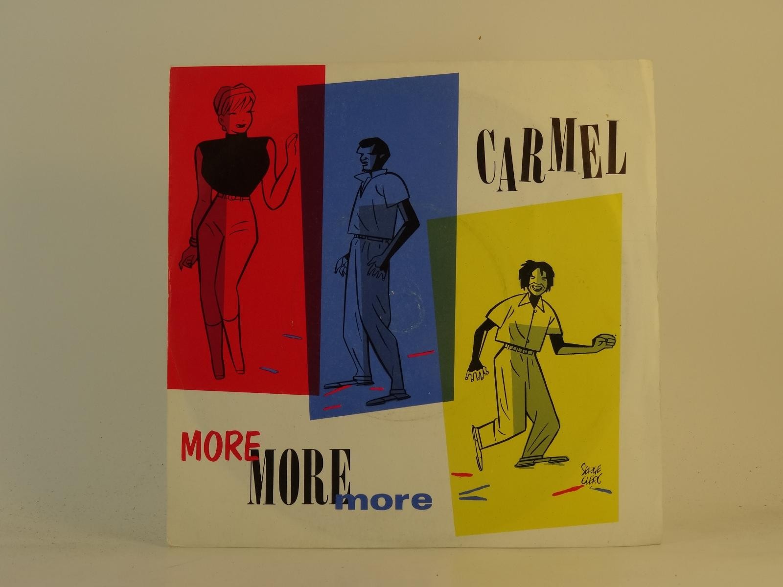CARMEL MORE MORE MORE (1) (59) 2 Track 7" Single including Picture Sleeve LONDON