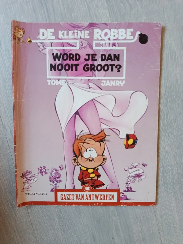 Stripboek kleine Robbe