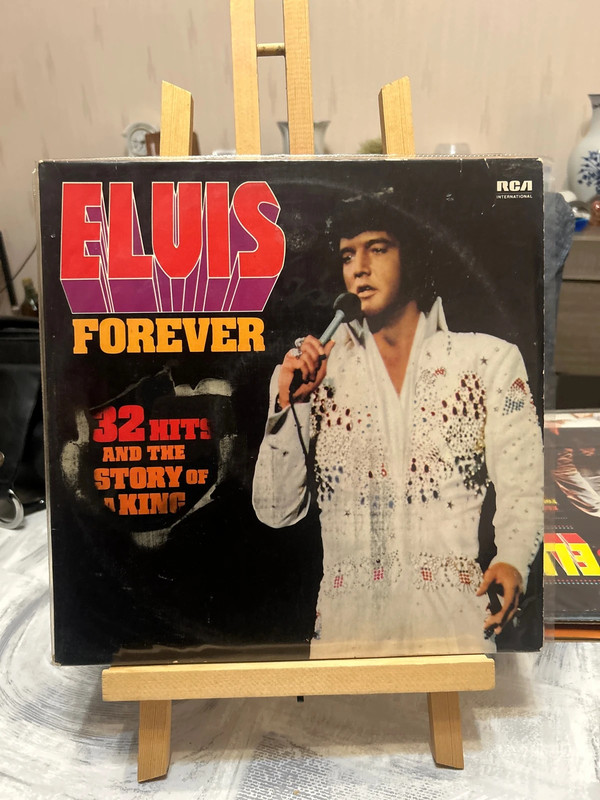 Elvis forever 32 hits and the story of King double 33 tours vinyle