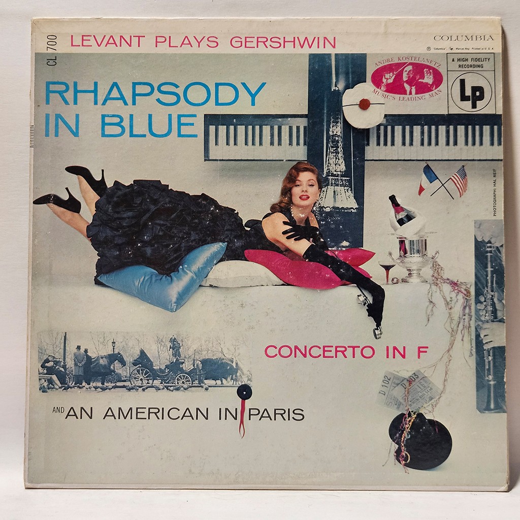 George Gershwin - Levant Plays Gershwin - 1955 Jazz - EX - Ultrasonic Clean