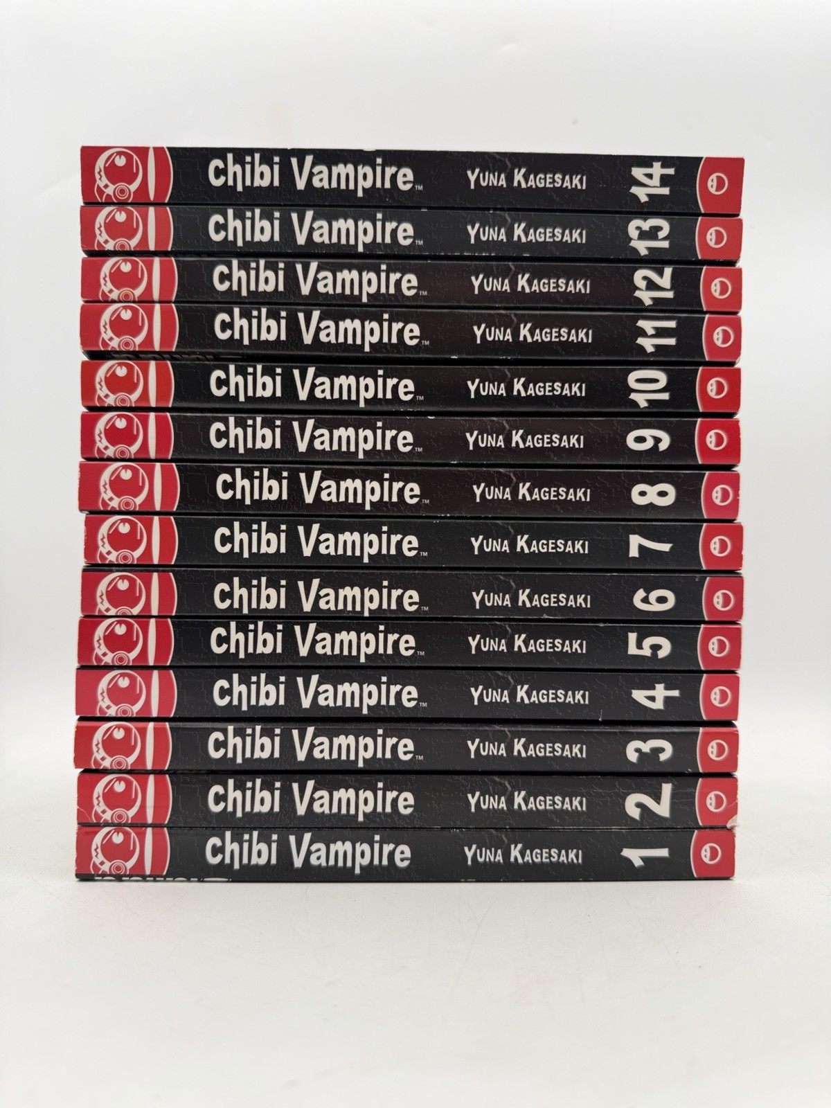 Chibi Vampire Manga Volumi 1-14 Set Completo Yuna Kagesaki Inglese Tokyopop