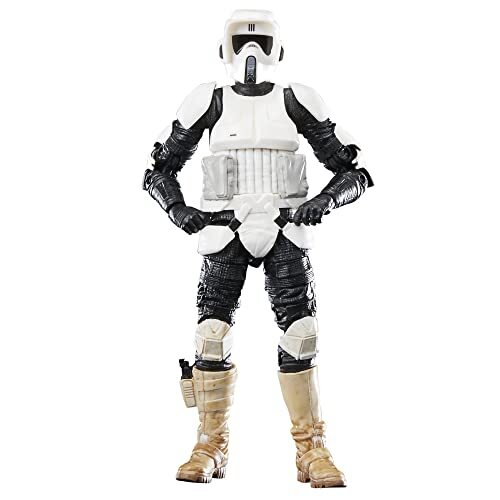 STAR WARS Black Series Biker Scout Episodio VI Jedi 40° Action Figure 15 cm