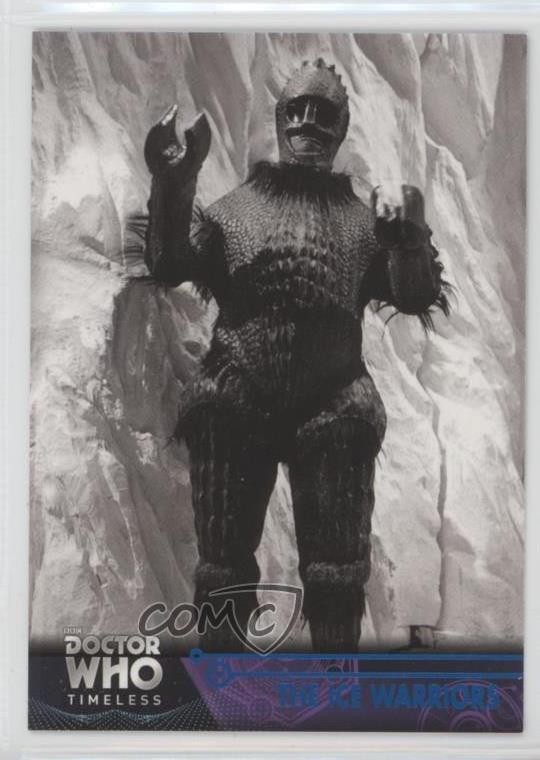 2016 Topps Doctor Who Timeless Blue Foil 79/99 The Ice Warriors #6 0ad