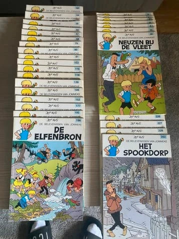 📚 Grote stripverkoop – Jommeke, Kiekeboe, F.C. De Kampioenen & Vertongen & Co!
