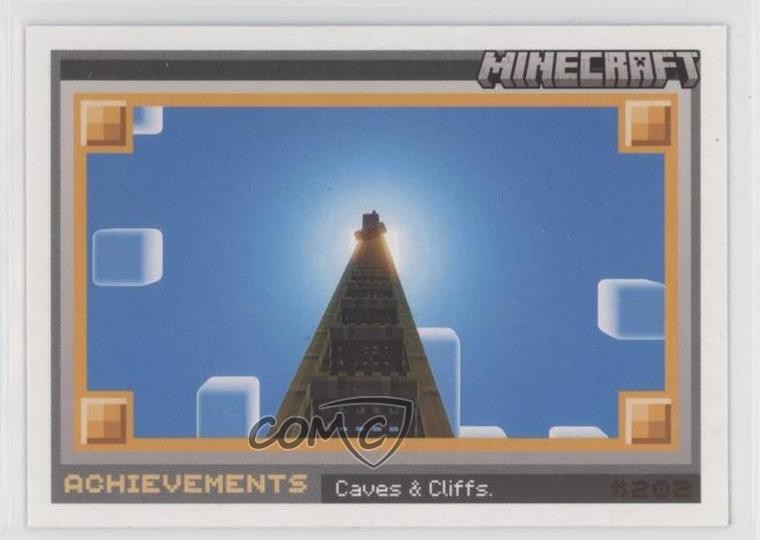 2024 Panini Minecraft Obiettivi Grotte e Scogliere #202 19gz
