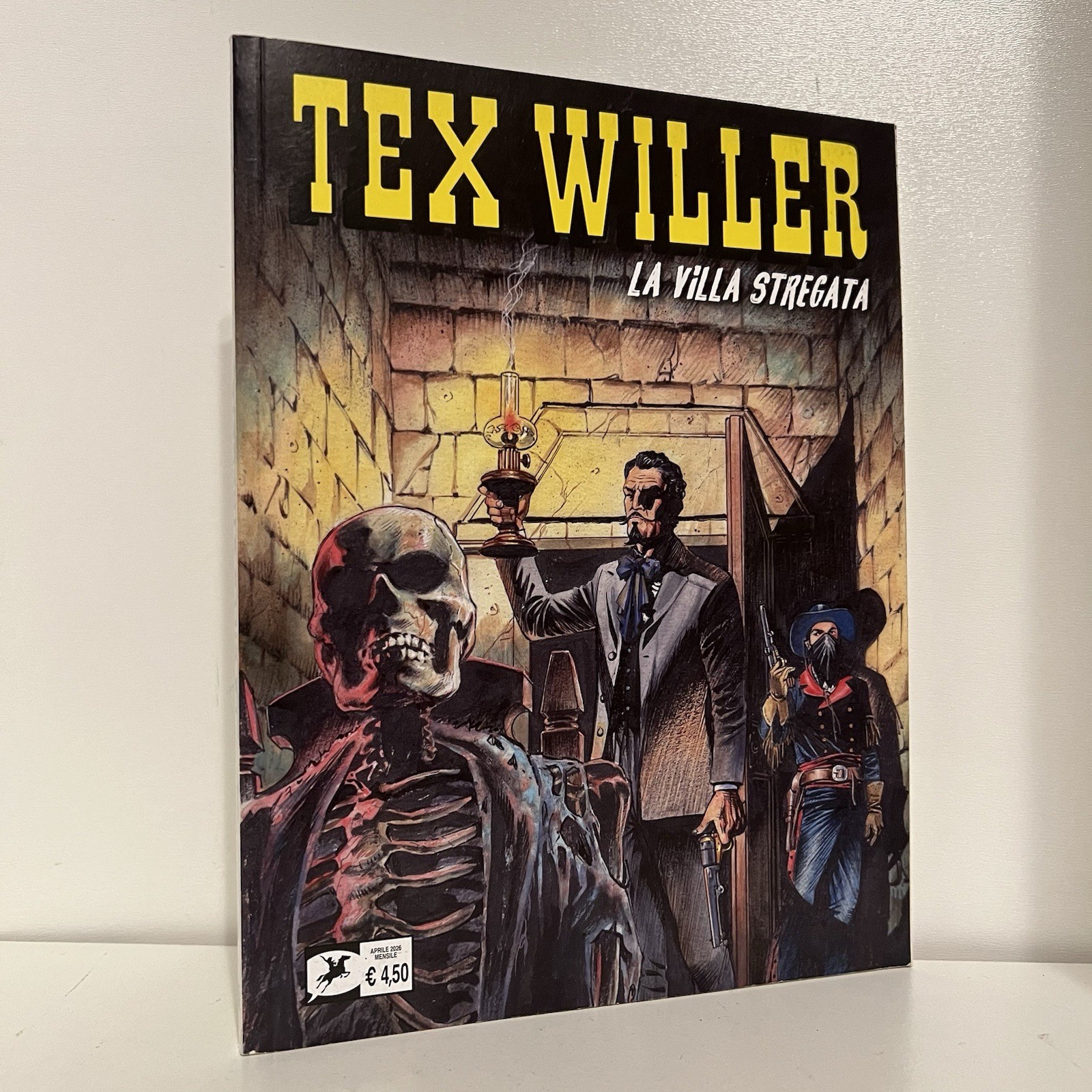 TEX WILLER 90 LA VILLA STREGATA FUMETTI SBE BONELLI APRILE 2026 GIOVANE