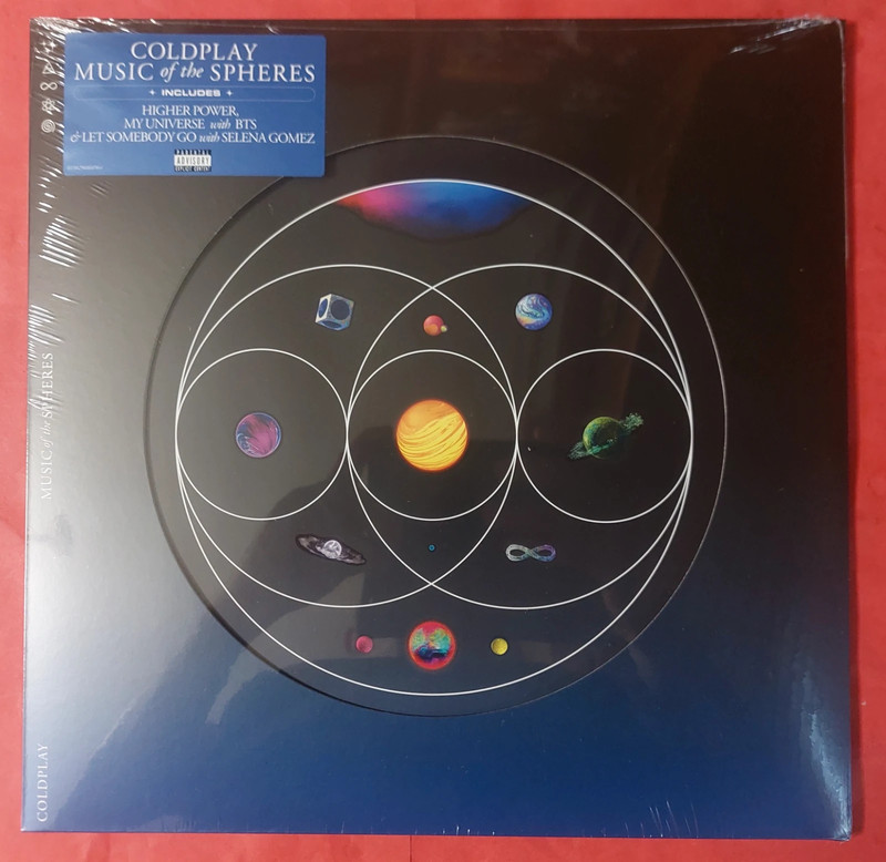 Lp Coldplay Music Of The Spheres Made Europe (Sig.)