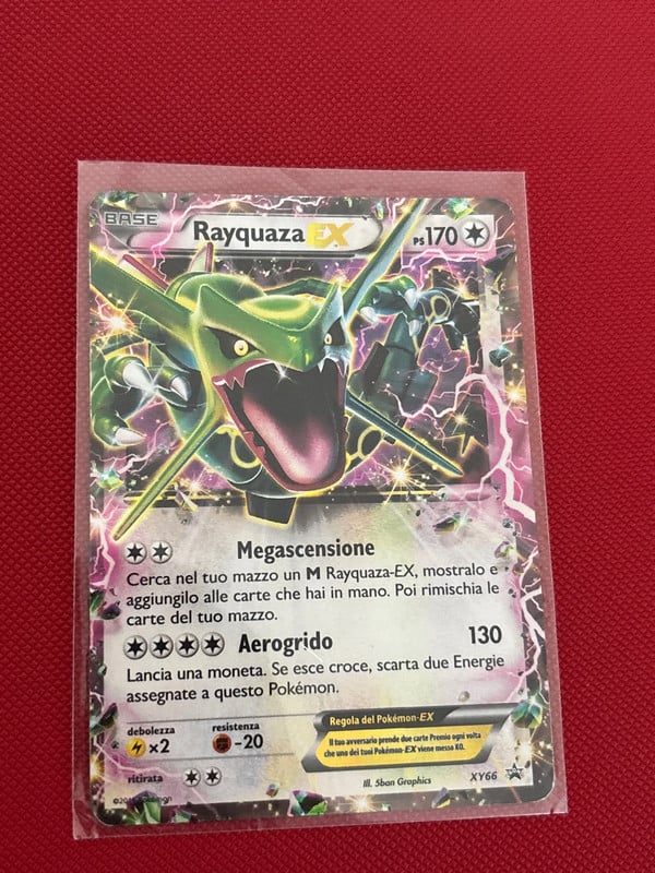 Rayquaza ex promo pokemon