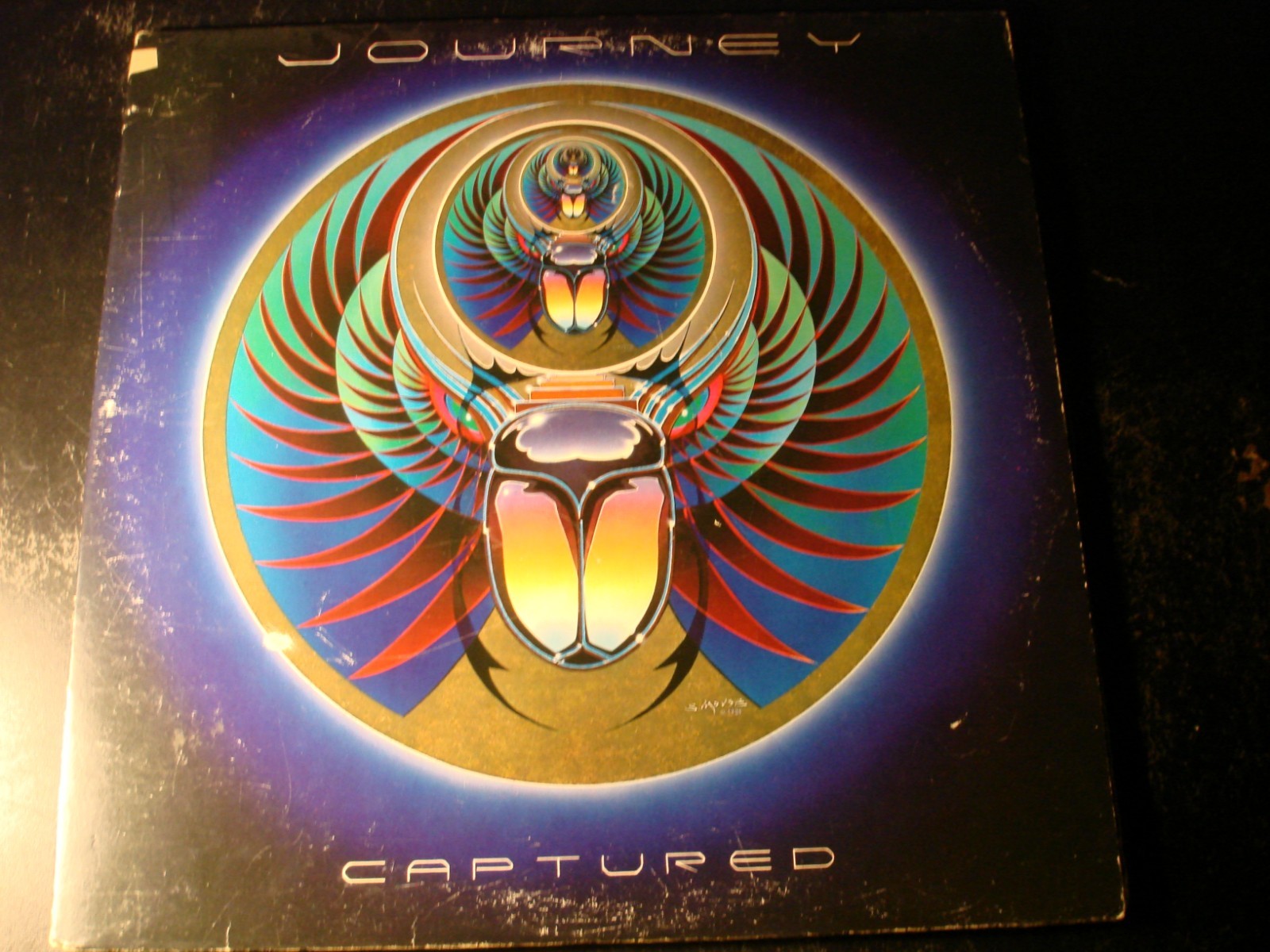 JOURNEY CAPTURED 2 LP RECORD SET