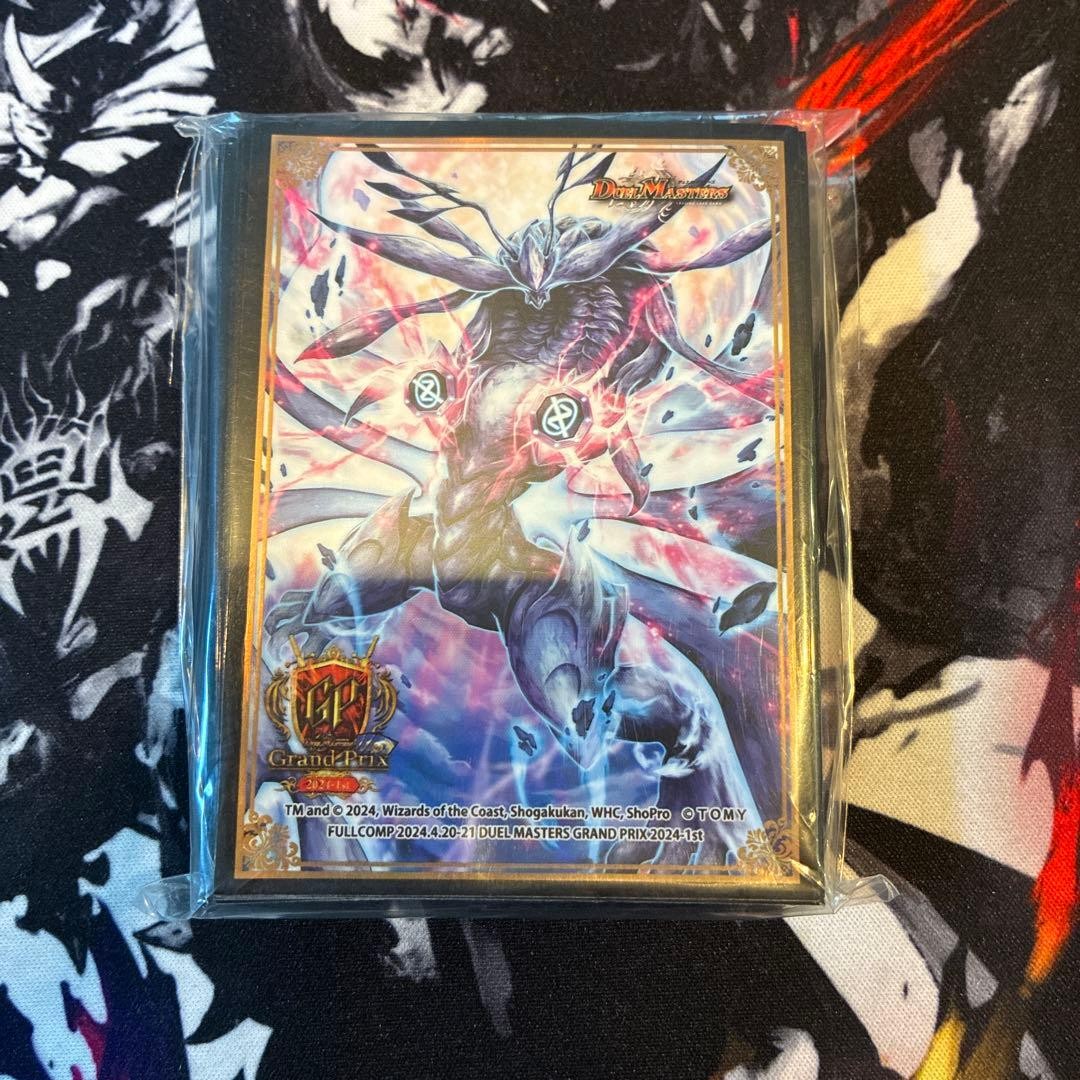 Duel Masters GP 2024-1st Official Card Sleeves Genm Emperor Limited Edition