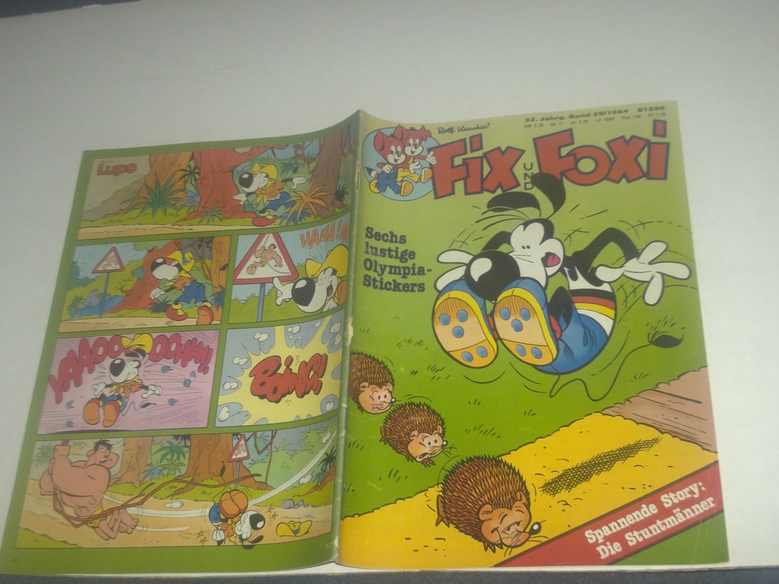 FIX E FOXI FUMETTO QUADERNO 32° ANNO VOLUME N.29/1984
