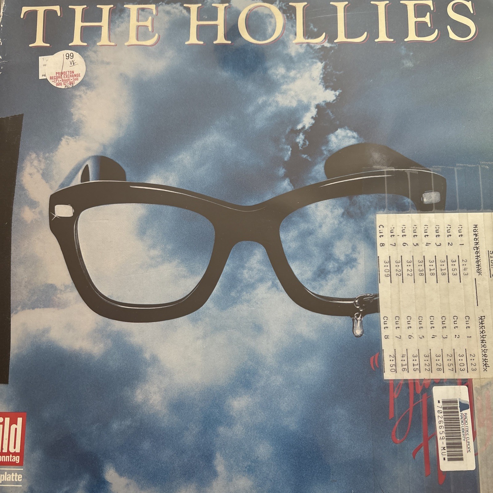 The Hollies Buddy Holly Bild Records 1st Edition Stereo Made In Germany LP