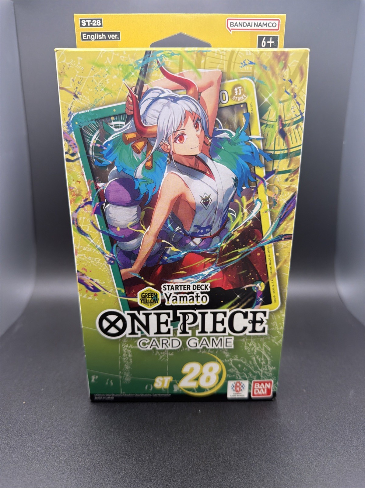 Bandai One Piece Card Game YAMATO YELLOW Starter Deck ST 28 w/ OP-11 Booster NEW