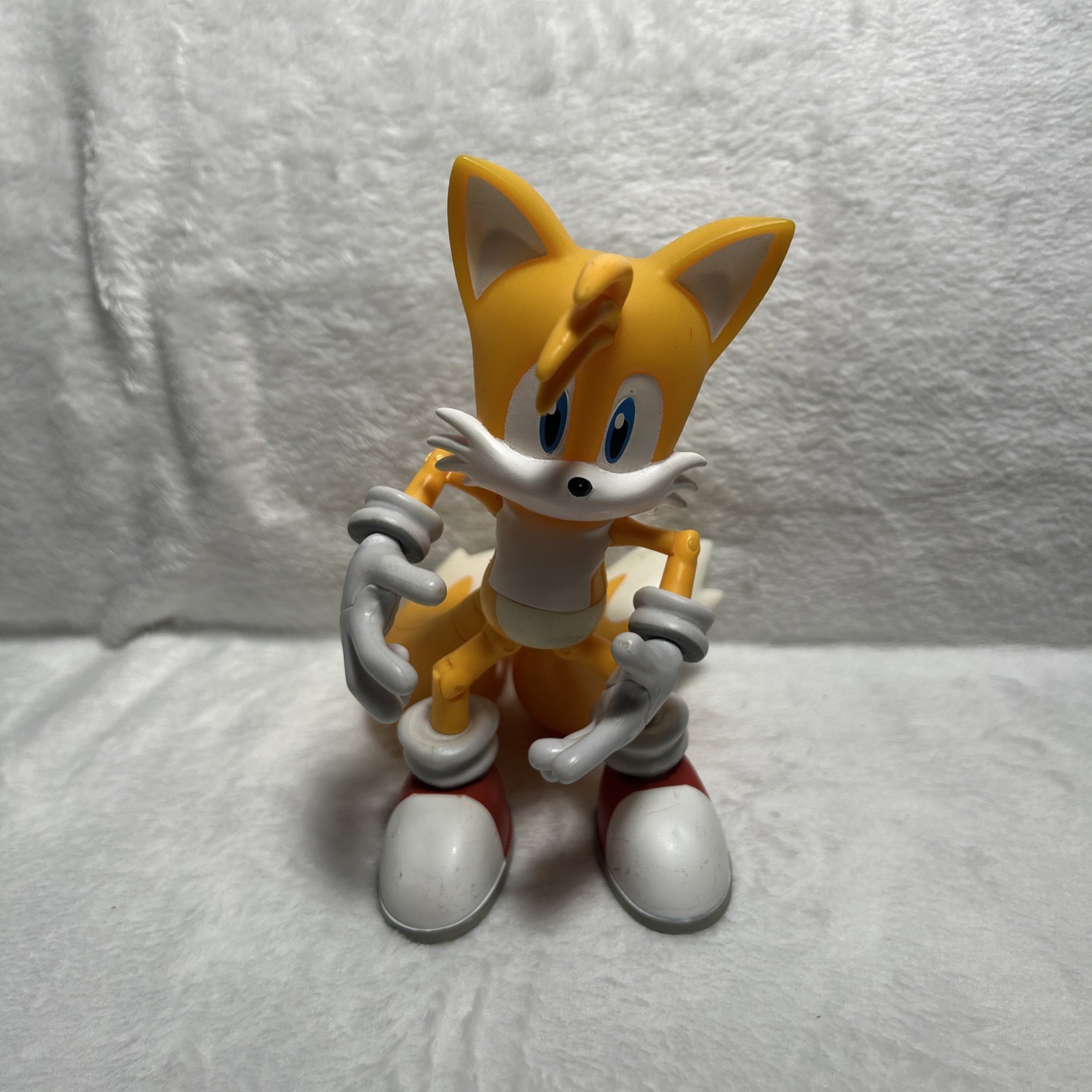 Modellino Sonic The Hedgehog Super Posers Miles Tails Prowler 7" SEGA Jazwares 2010