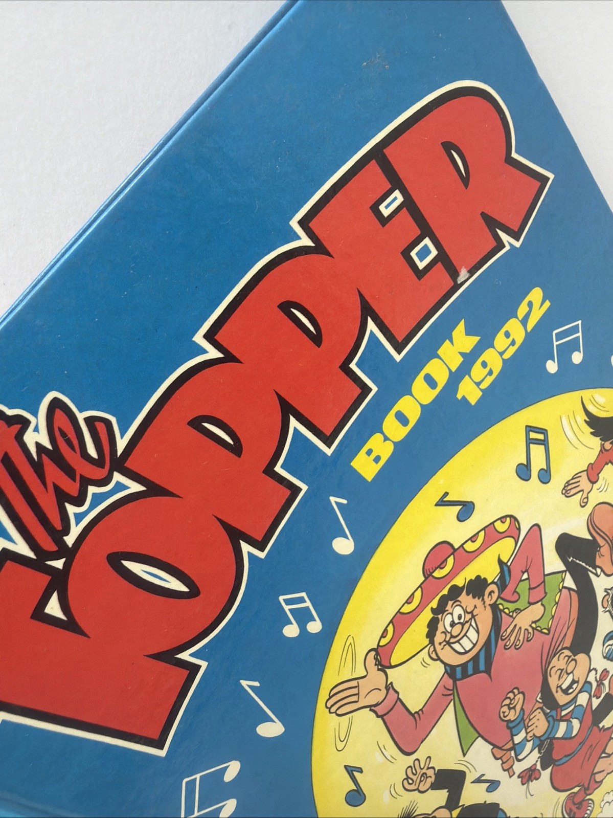 THE TOPPER BOOK 1992 - CHRISTMAS ANNUAL  - Vintage 90s Comics /Retro Gifts