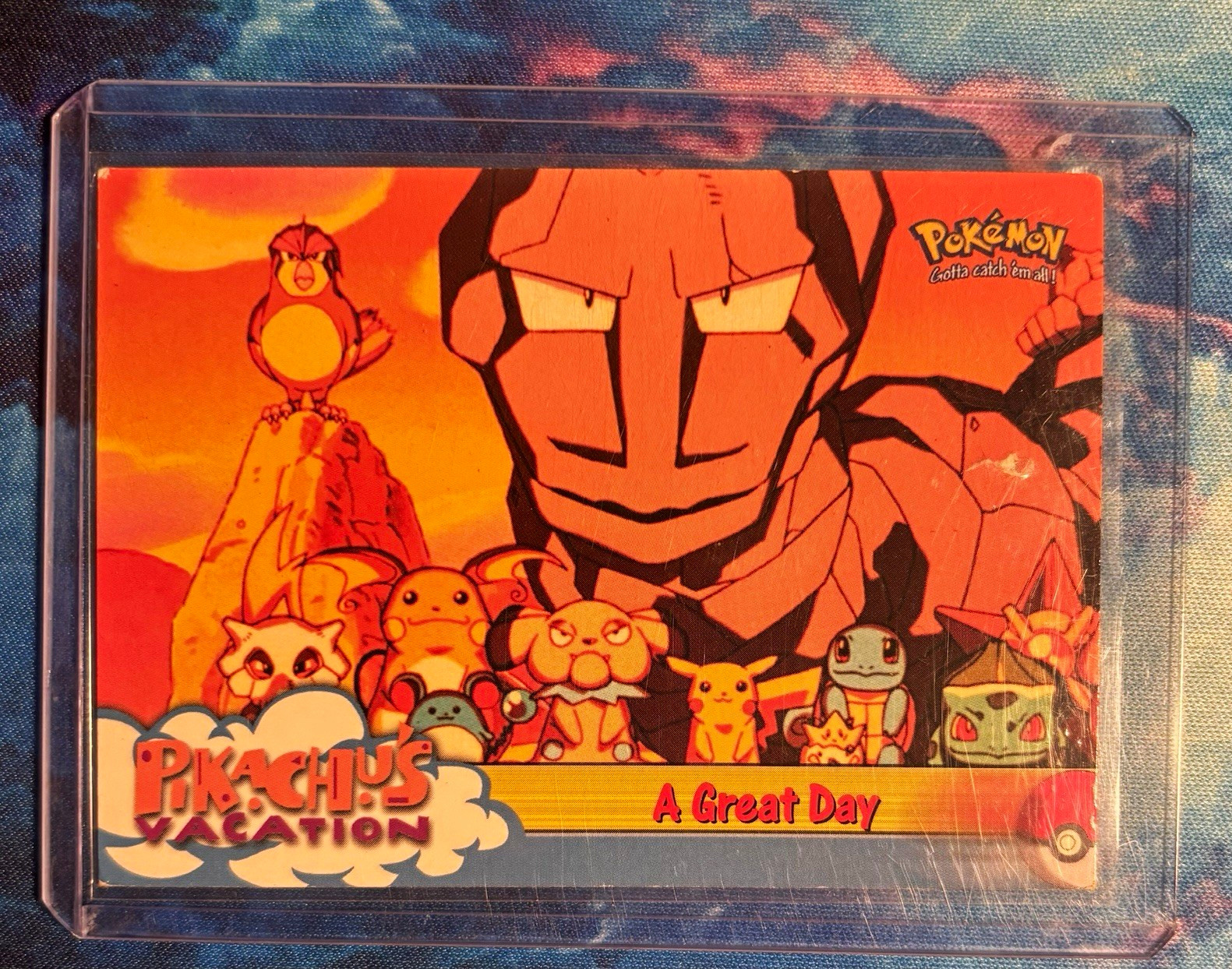 Topps Pokémon Pikachu's Vacation Movie Animation Ed. Card #58 A Great Day
