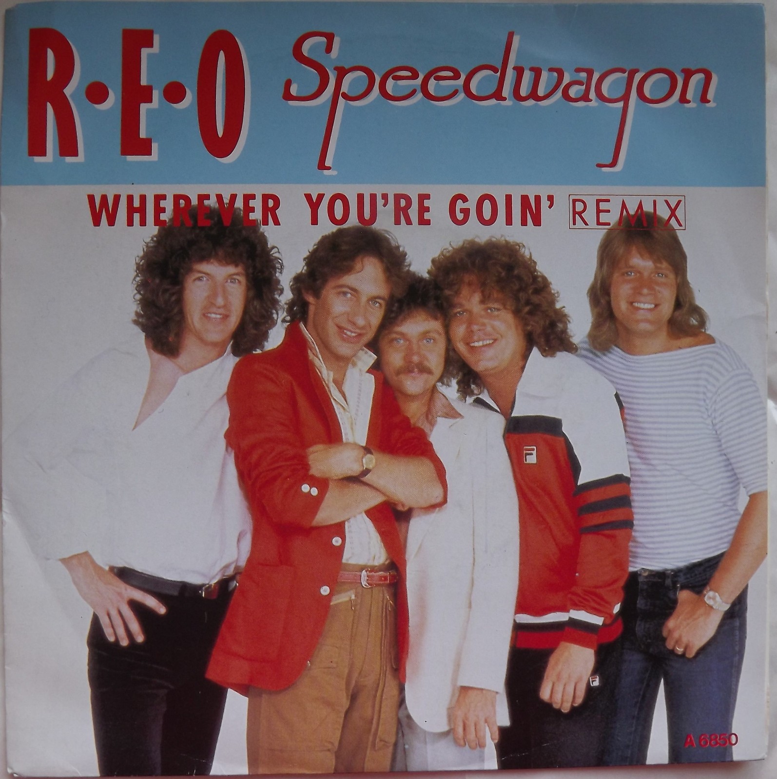 REO Speedwagon: Wherever You're Goin', 1985; Vinyl-Single
