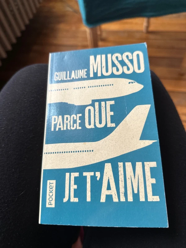 Livre de poche pace que je t’aime.