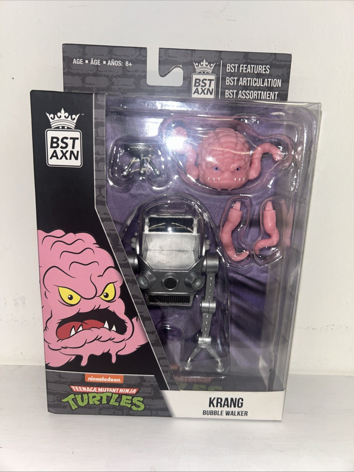 TMNT BST AXN Modellino Teenage Mutant Ninja Turtles Krang soggetti fedeli