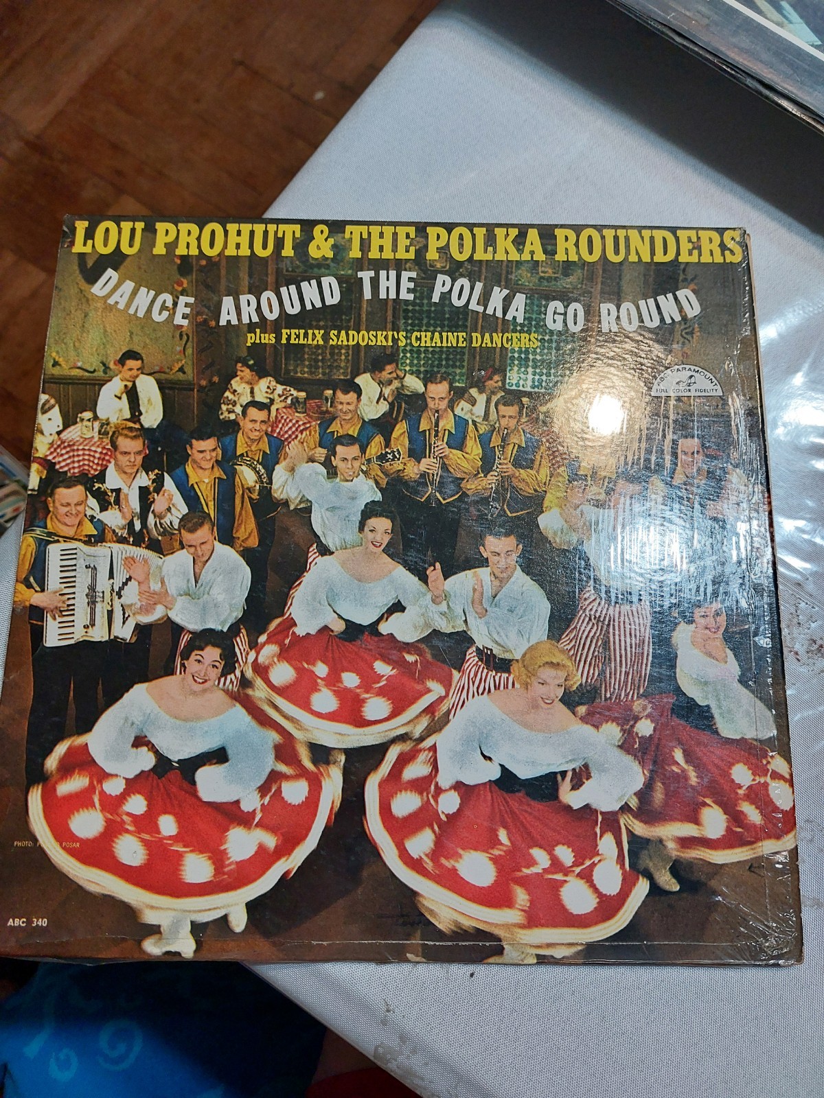 Lou Prohut & The Polka Rounders Dance Around The Polka Go Round 12" 