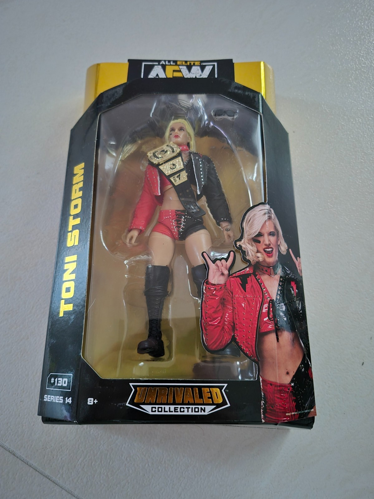 Aew/WWE Jazwares Unrivaled 14 Toni Storm mit Title